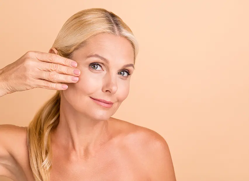 Non-invasive facial lifting treatment at Radiant Health in Sioux Falls